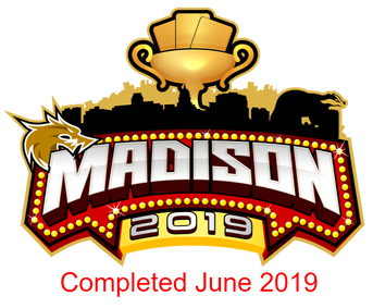 Pokemon Regional Championships Kommo-o Playmat Madison Wisconsin 2017 
